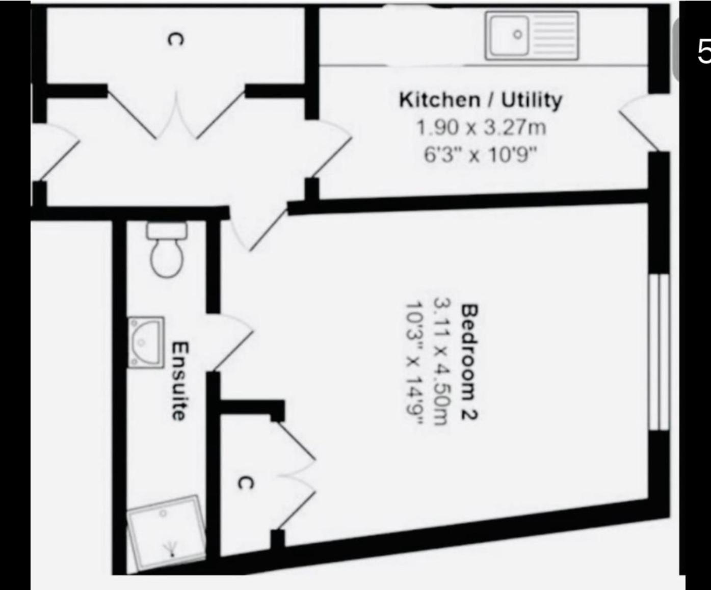 Modern Ground Floor Apartment With Free Parking Very Near Centre リポン エクステリア 写真
